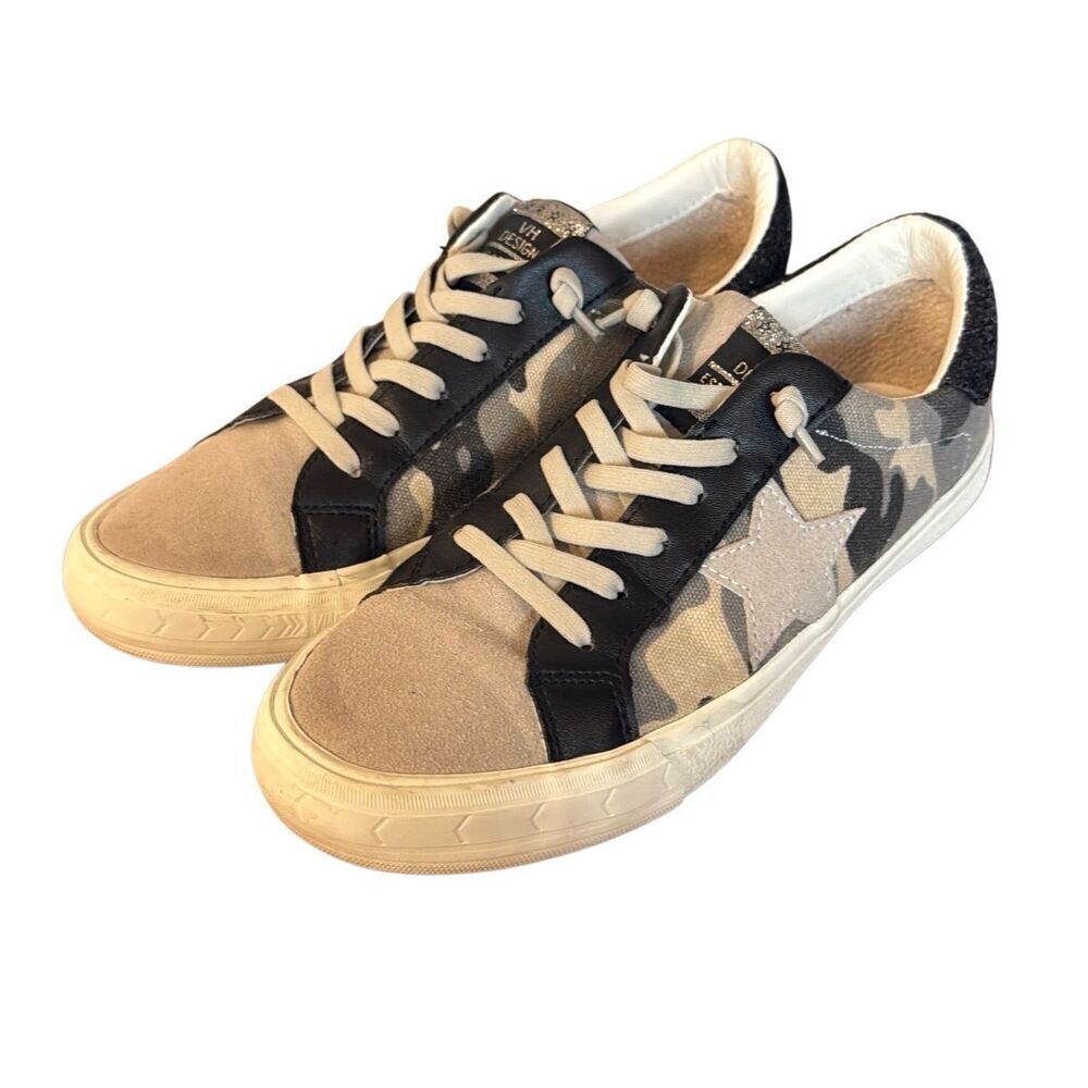 Vintage Havana Gail Camouflage sneaker size 8